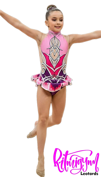 maillot para gimnasia ritmica niña