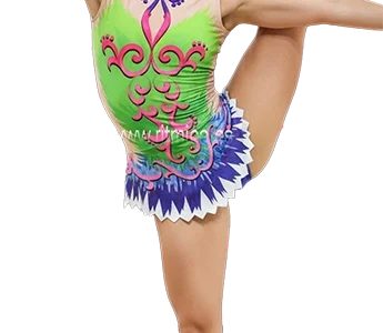 maillot de gimnasia ritmica elegante